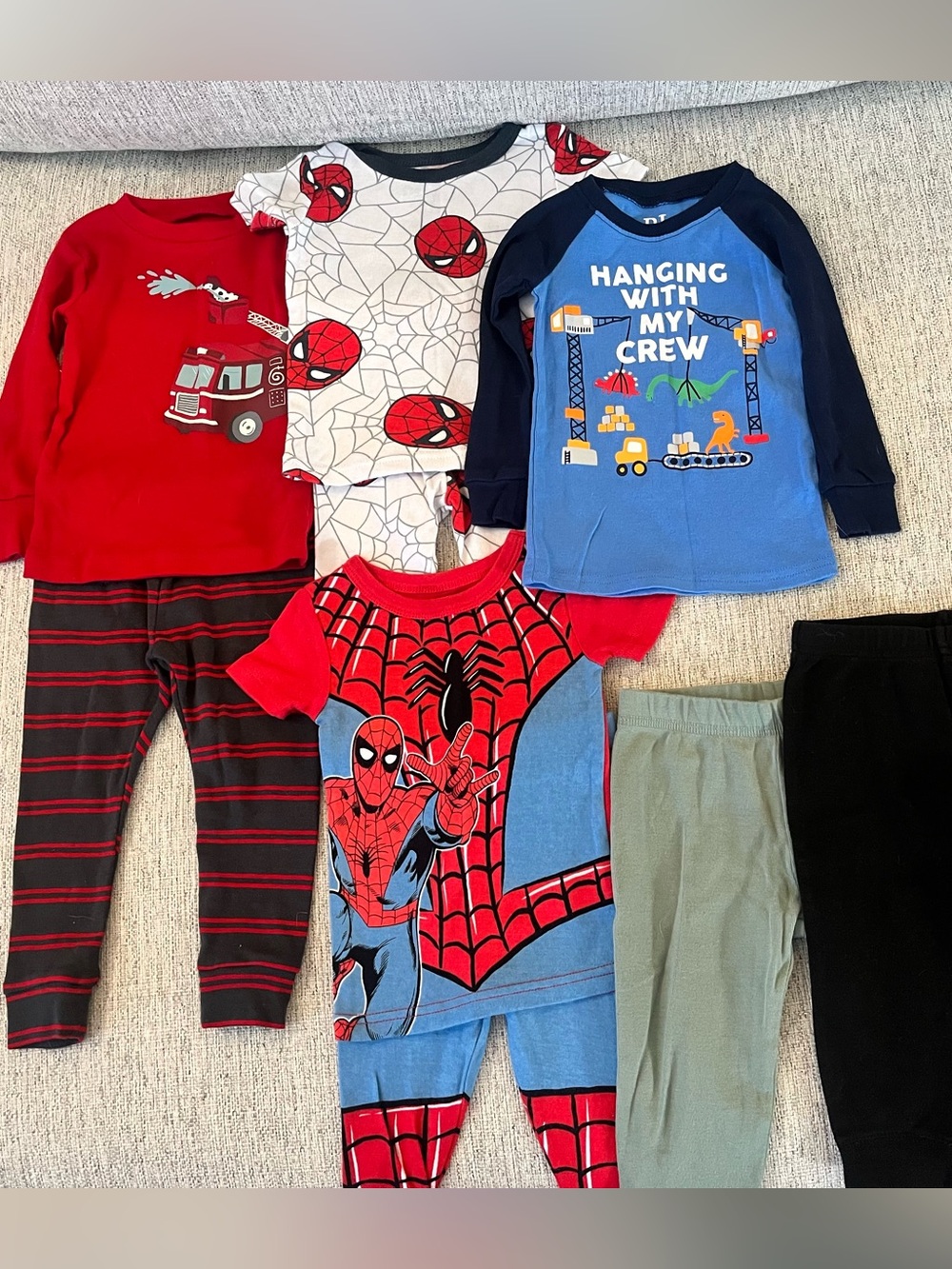 12M Boys Pajama Bundle